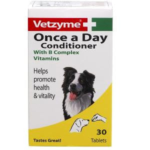 Vetzyme Once A Day Conditioning Tablets for Dog