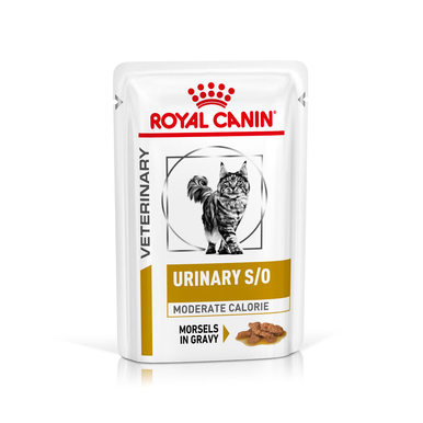 Royal Canin Urinary Moderate Calorie Adult Cat Wet Food - Morsels in Gravy