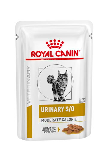 Royal Canin Urinary Moderate Calorie Adult Cat Wet Food - Morsels in Gravy