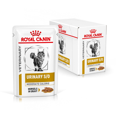 Royal Canin Urinary Moderate Calorie Adult Cat Wet Food - Morsels in Gravy