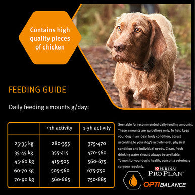 Purina Pro Plan Opti Balance Large Robust Adult Dry Dog Food - Chicken