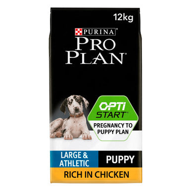 Purina Pro Plan Croquette Athletic Large Puppy Dry Dog Food - Chicken & Rice