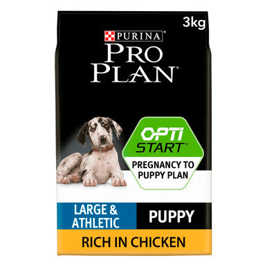 Purina Pro Plan Croquette Athletic Large Puppy Dry Dog Food - Chicken & Rice