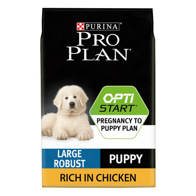 Purina Pro Plan Croquette Robust Large Puppy Dry Dog Food - Chicken & Rice