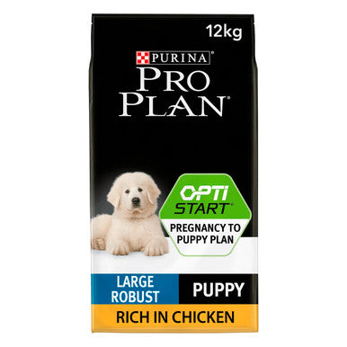 Purina Pro Plan Croquette Robust Large Puppy Dry Dog Food - Chicken & Rice