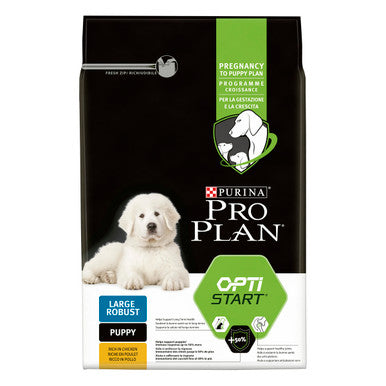 Purina Pro Plan Croquette Robust Large Puppy Dry Dog Food - Chicken & Rice