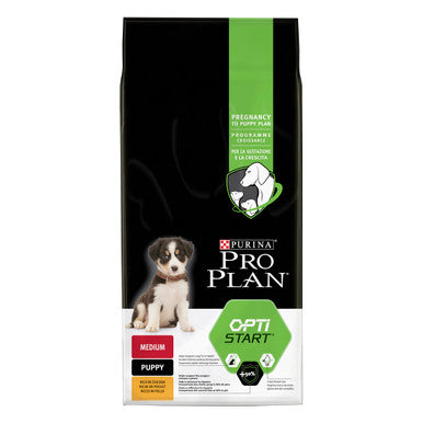 Purina Pro Plan Opti Start Medium Puppy Dry Dog Food - Chicken