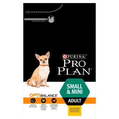 Purina Pro Plan Opti Balance Small & Mini Adult Dry Dog Food - Chicken