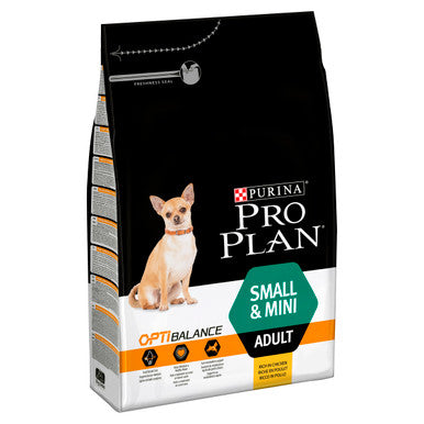 Purina Pro Plan Opti Balance Small & Mini Adult Dry Dog Food - Chicken