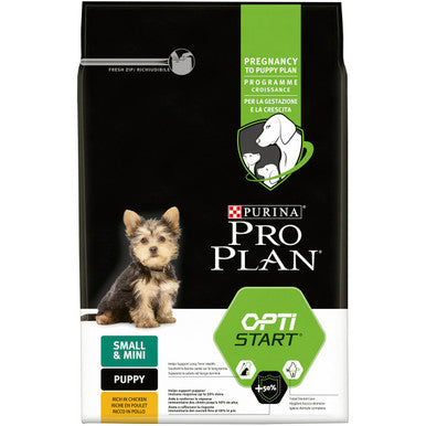 Purina Pro Plan Opti Start Small & Mini Puppy Dry Dog Food - Chicken