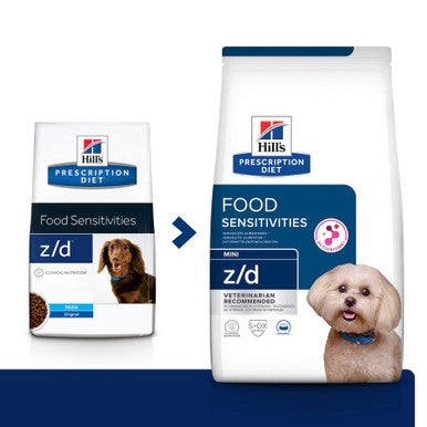 Hill's Prescription Diet Food Sensitivities z/d Mini Dry Dog Food - Original