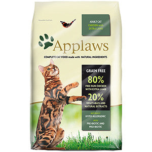 Applaws Grain-Free Natural Adult Dry Cat Food - Chicken with Lamb