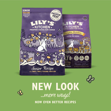 Lily's Kitchen Senior Recipe with Grain Free Dry Dog Food - Turkey Trout & White Fish