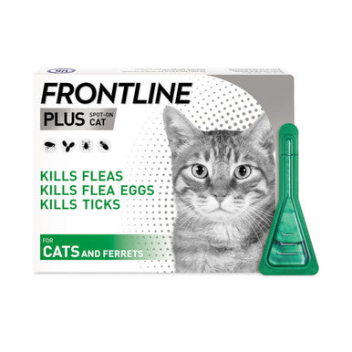 Plus Spot On Flea & Tick Treatment Cats