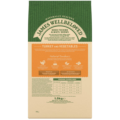 James Wellbeloved Grain Free Cat Small Adult - Turkey & Vegetables