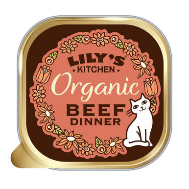 Lily's Kitchen Adult Wet Cat Food - Beef