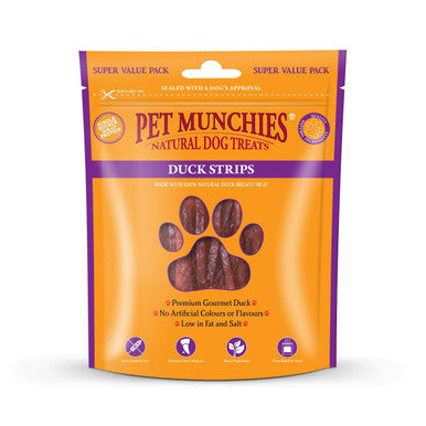 Pet Munchies Dog Treats - Duck Strips