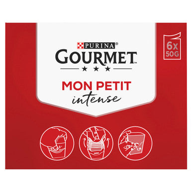 Gourmet Mon Petit Adult Cat Duo Menu Wet Cat Food Pouch