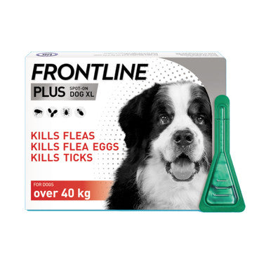 Frontline Plus Giant Dog (40-60kg) Pipettes