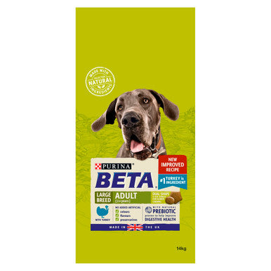 BETA Large Breed Adult 2+ Years Dry Dog Food - Turkey