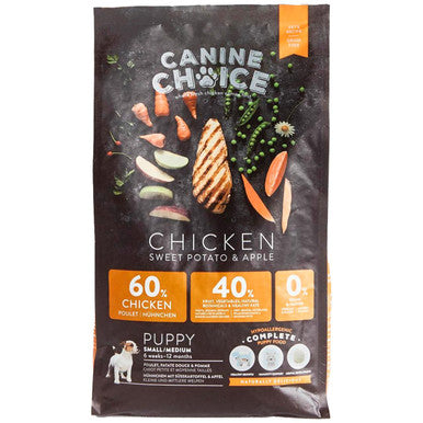 Canine Choice Grain Free Small & Medium Puppy Dry Dog Food - Chicken