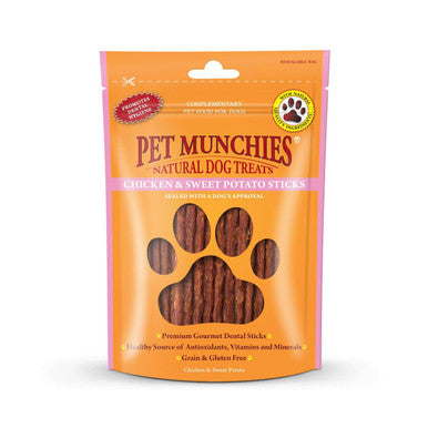 Pet Munchies Dog Treats - Chicken & Sweet Potato