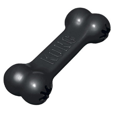 KONG Extreme Goodie Bone Chew Dog Toy in Black