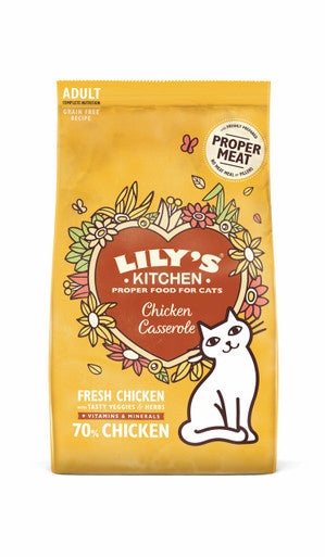 Lily's Kitchen Grain-free Adult Dry Cat Food - Chicken Casserole