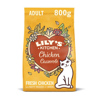 Lily's Kitchen Grain-free Adult Dry Cat Food - Chicken Casserole