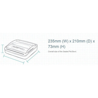 SureFlap SureFeed Sealed Cat Bowl