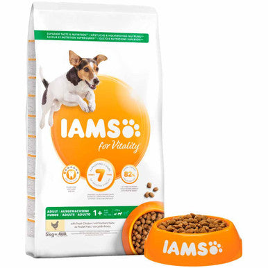 Iams Vitality Adult Small & Medium Breed Dry Dog Food - Chicken