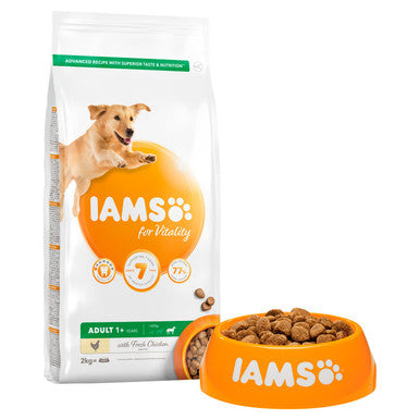 IAMS for Vitality Adult Dog Food Large Breed with Chicken