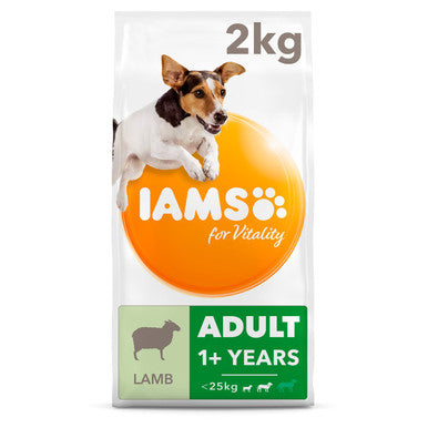 Iams Vitality Adult Small/Medium Breed Dry Dog Food - Lamb