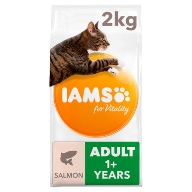 IAMS for Vitality Adult Cat Food with Salmon