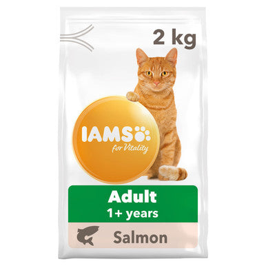 IAMS for Vitality Adult Cat Food with Salmon