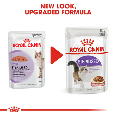 Royal Canin Sterilised Adult Wet Cat Food - Gravy