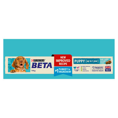 BETA Puppy Turkey & Lamb Dry Dog Food 14kg