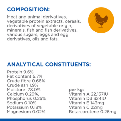 Hill's Science Plan Kitten <1 Wet Cat Food Pouches - Favourite Selection