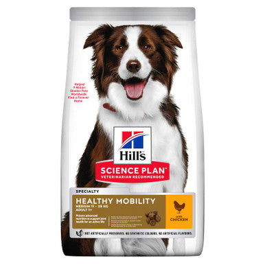 Hill's Science Plan Healthy Mobility Medium Adult 1+ Dry Dog Food - Chicken