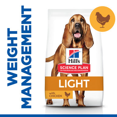 Hill's Science Plan Light Medium Mature Adult 7+ Dry Dog Food - Chicken