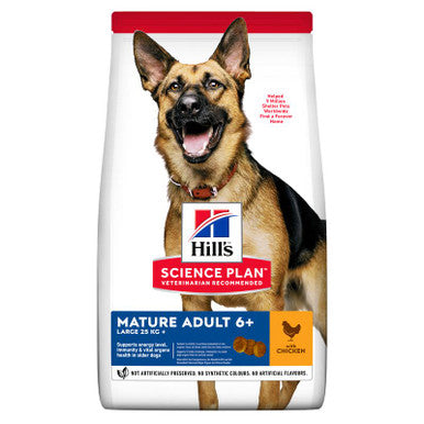 Hill's Science Plan Large Mature Adult 6+ Dry Dog Food - Chicken