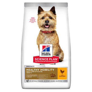 Hill's Science Plan Healthy Mobility Small & Mini Adult1+ Dry Dog Food- Chicken