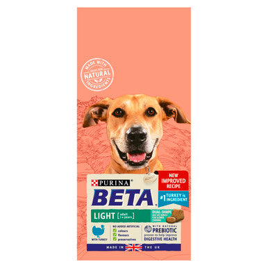 BETA Light Adult Dry Dog Food - Turkey