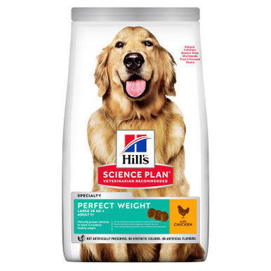 Hill's Science Plan Perfect Weight Large Adult 1+ Dry Dog Food - Chicken