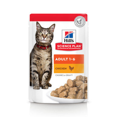 Hill's Science Plan Adult 1-6 Wet Cat Food - Chicken