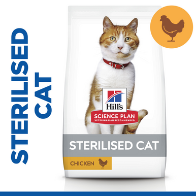 Hill's Science Plan Sterilised Cat Adult Cat Dry Food - Chicken