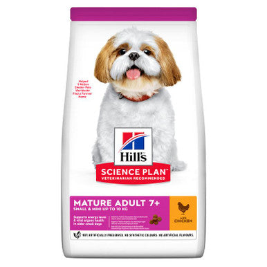 Hill's Science Plan Small & Mini Mature Adult 7+ Dry Dog Food - Chicken