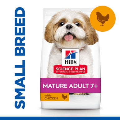 Hill's Science Plan Small & Mini Mature Adult 7+ Dry Dog Food - Chicken