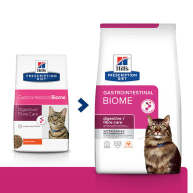 Hill's Prescription Diet Gastrointestinal Biome Dry Cat Food with Chicken