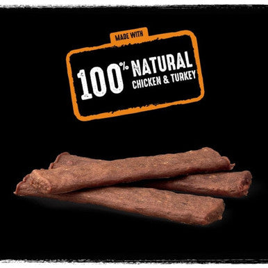 Crave Protein Strips Natural Adult Dog Treat - Turkey & Chicken